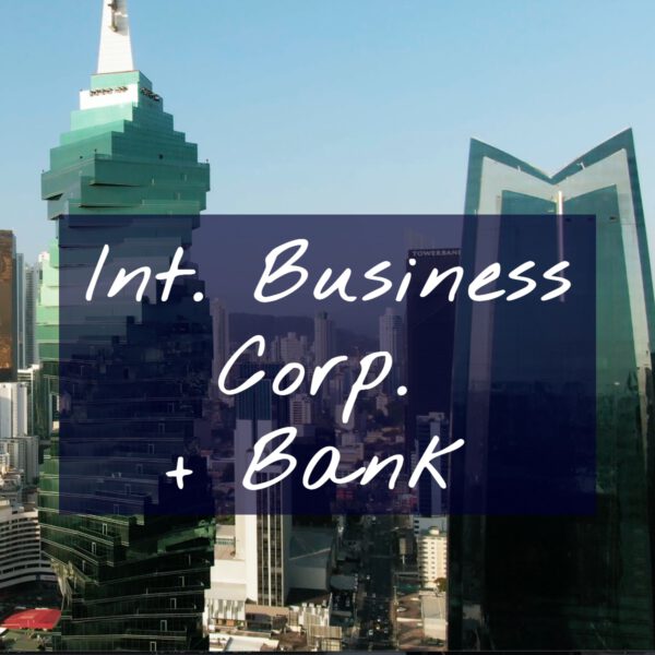 INT. BUSINESS CORP. + BANK ACCOUNT - Registration Package